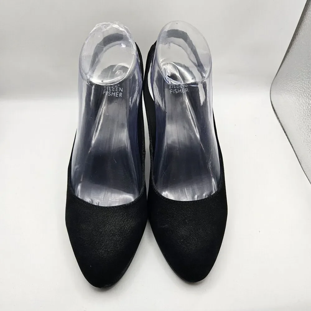 Eileen Fisher Milla Leather Slingback 2.5
